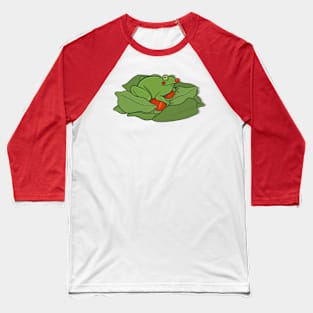 Clown Frog Baseball T-Shirt